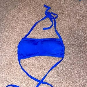 royal blue bikini top